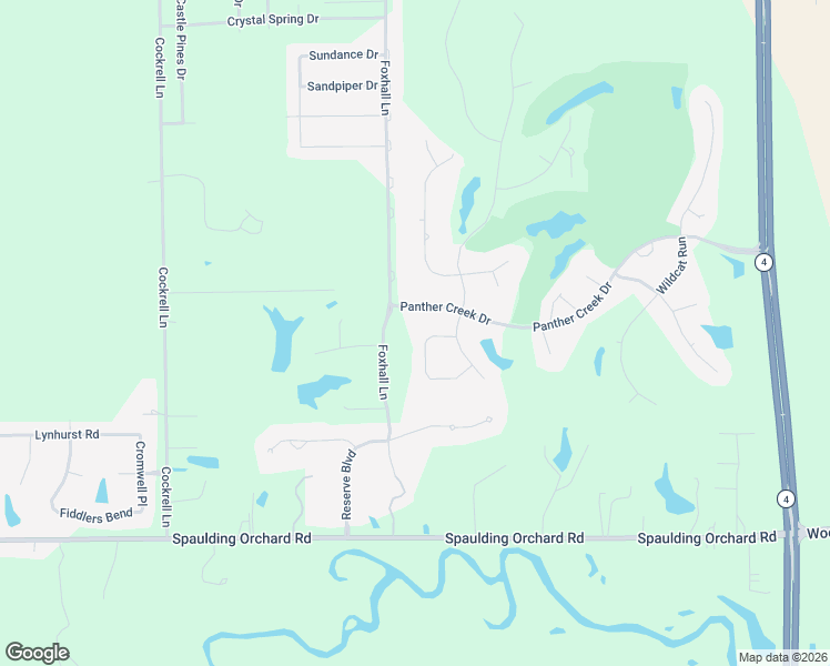 map of restaurants, bars, coffee shops, grocery stores, and more near 5013 Dogwood Hills in Springfield