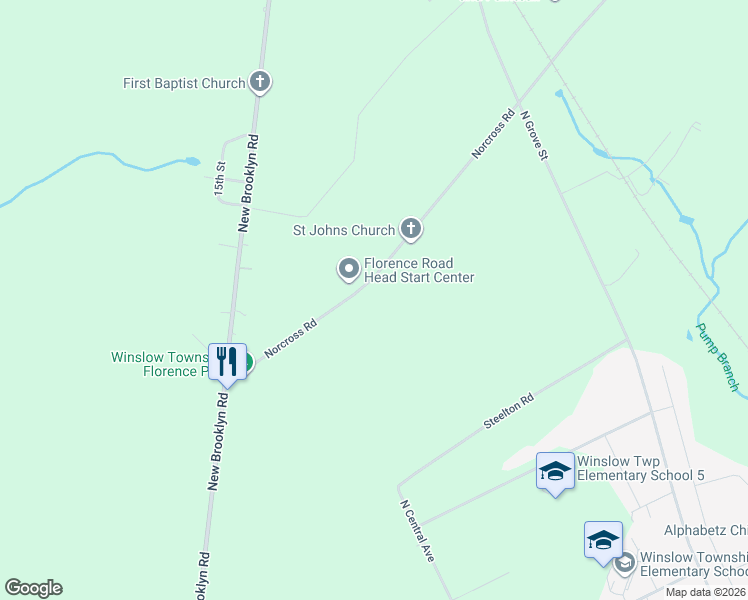map of restaurants, bars, coffee shops, grocery stores, and more near 155 Norcross Road in Berlin