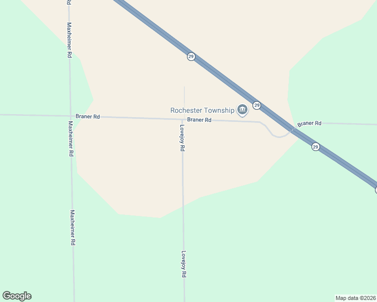 map of restaurants, bars, coffee shops, grocery stores, and more near 5152-5162 Lovejoy Road in Rochester