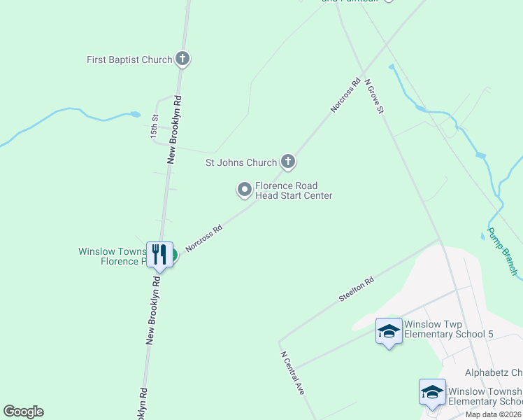 map of restaurants, bars, coffee shops, grocery stores, and more near 155 Norcross Road in Berlin