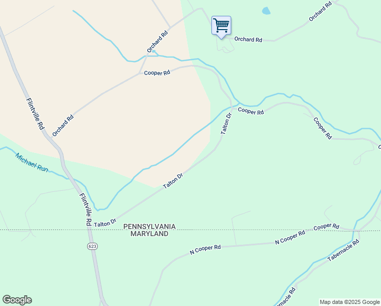 map of restaurants, bars, coffee shops, grocery stores, and more near 303 Talton Drive in Delta