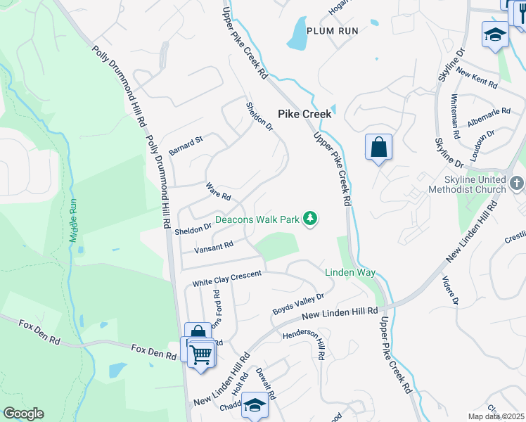 map of restaurants, bars, coffee shops, grocery stores, and more near 4 Harkness Court in Newark
