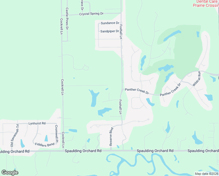 map of restaurants, bars, coffee shops, grocery stores, and more near 3901 Mount Zion School Road in Springfield