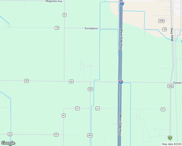 map of restaurants, bars, coffee shops, grocery stores, and more near County Road Hh in Glenn County