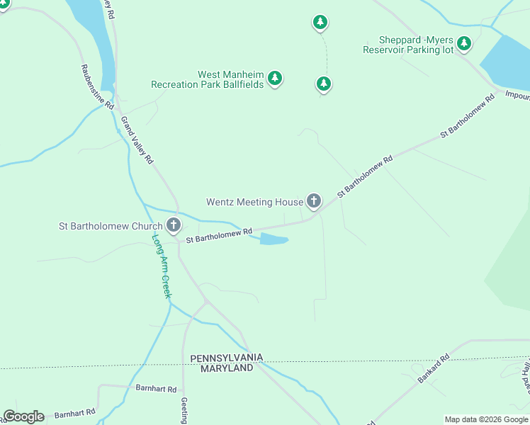 map of restaurants, bars, coffee shops, grocery stores, and more near 461 Saint Bartholomew Road in Hanover