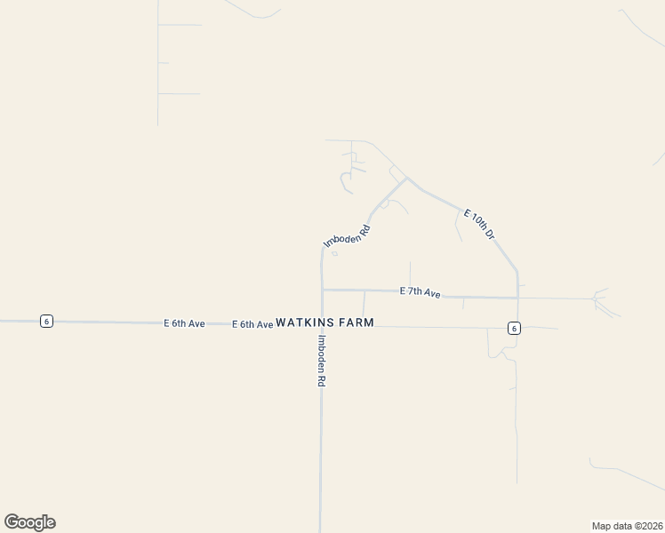 map of restaurants, bars, coffee shops, grocery stores, and more near 724 Imboden Mile Road in Watkins