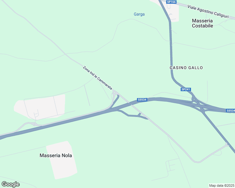 map of restaurants, bars, coffee shops, grocery stores, and more near Zona Ind.le Cammarata in Provincia di Cosenza