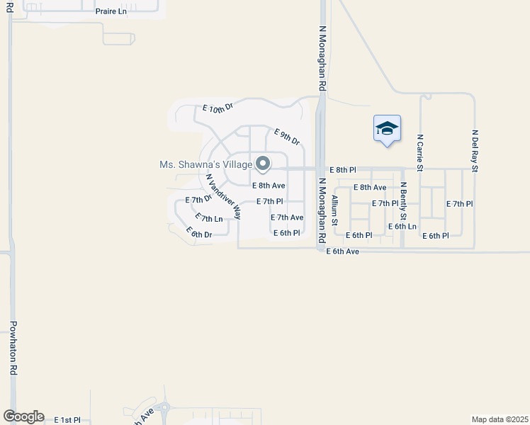 map of restaurants, bars, coffee shops, grocery stores, and more near 711 North Waterloo Court in Aurora