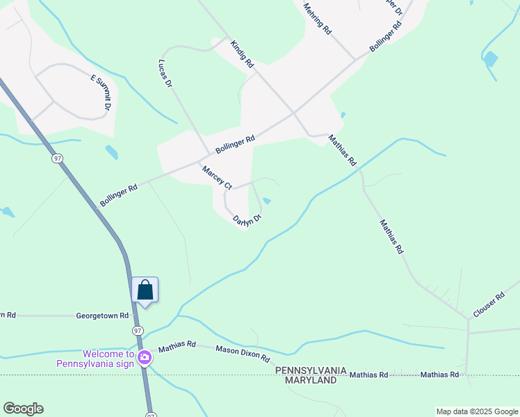 map of restaurants, bars, coffee shops, grocery stores, and more near 73 Marcey Ct in Littlestown