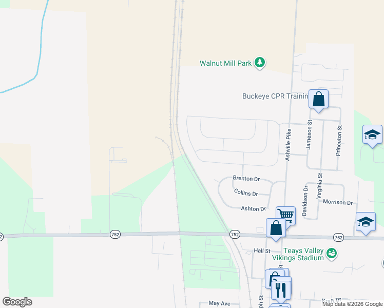 map of restaurants, bars, coffee shops, grocery stores, and more near in Ashville