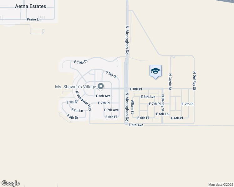 map of restaurants, bars, coffee shops, grocery stores, and more near 826 White Crow Street in Aurora