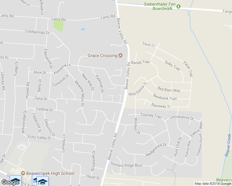 map of restaurants, bars, coffee shops, grocery stores, and more near 1442 Crown Point Court in Dayton