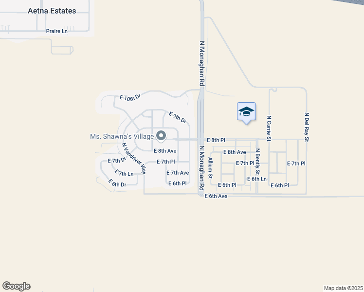 map of restaurants, bars, coffee shops, grocery stores, and more near 826 White Crow Street in Aurora