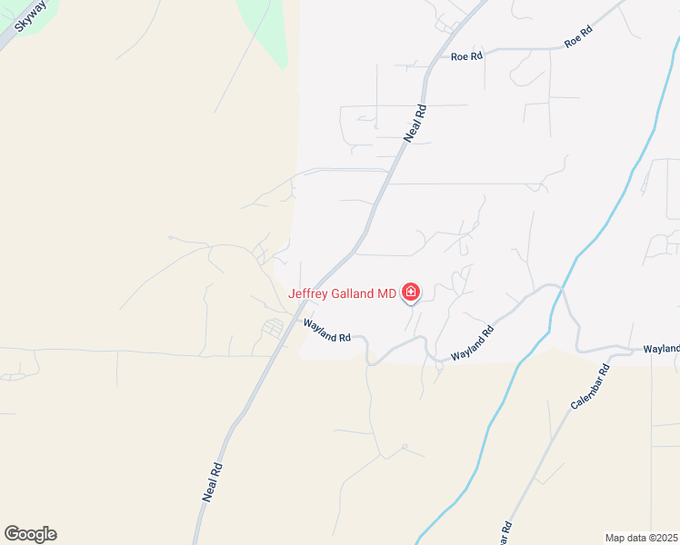 map of restaurants, bars, coffee shops, grocery stores, and more near 3340 Neal Road in Paradise