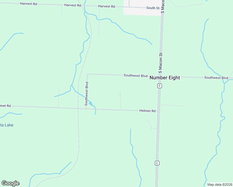 map of restaurants, bars, coffee shops, grocery stores, and more near 25457 Helmet Road in Bevier