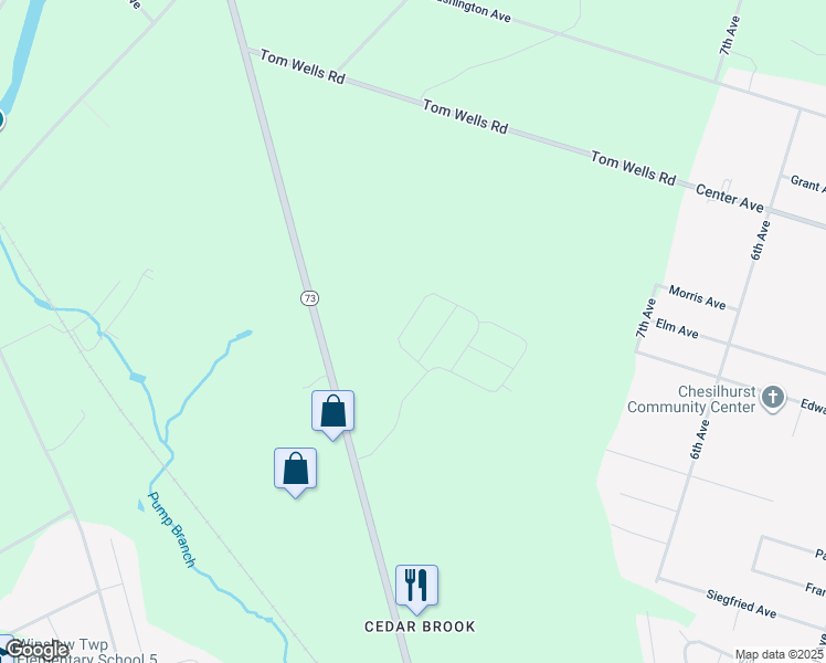map of restaurants, bars, coffee shops, grocery stores, and more near 12 Buckingham Drive in Berlin