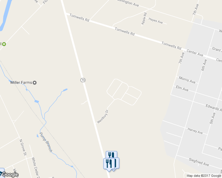 map of restaurants, bars, coffee shops, grocery stores, and more near 12 Buckingham Drive in Berlin