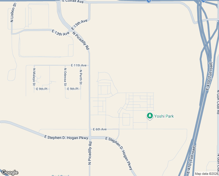 map of restaurants, bars, coffee shops, grocery stores, and more near in Aurora