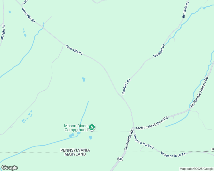 map of restaurants, bars, coffee shops, grocery stores, and more near 3939 Greenville Road in Meyersdale