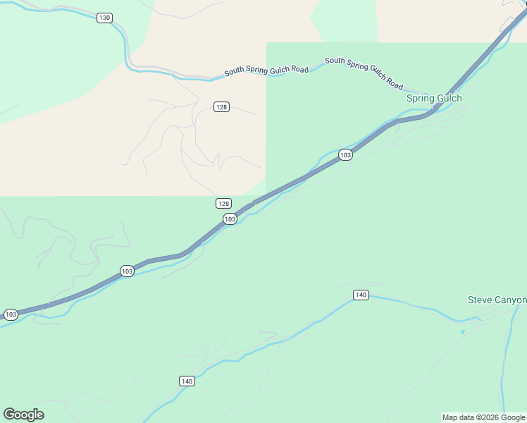 map of restaurants, bars, coffee shops, grocery stores, and more near 2273 Soda Creek Road in Idaho Springs
