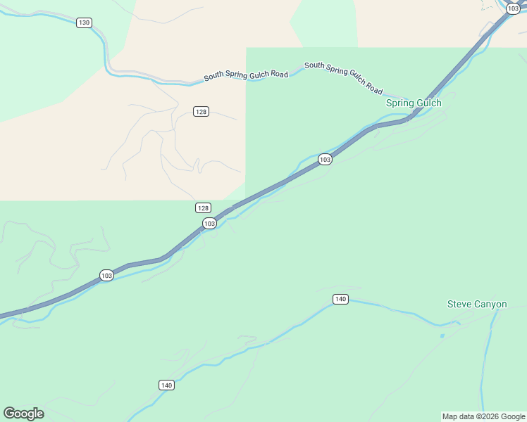 map of restaurants, bars, coffee shops, grocery stores, and more near 744 Skyline Drive in Idaho Springs
