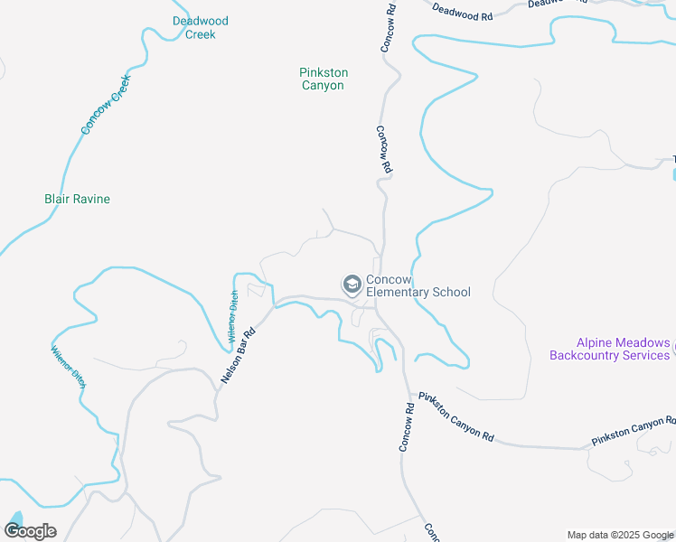 map of restaurants, bars, coffee shops, grocery stores, and more near 11679 Nelson Bar Road in Oroville