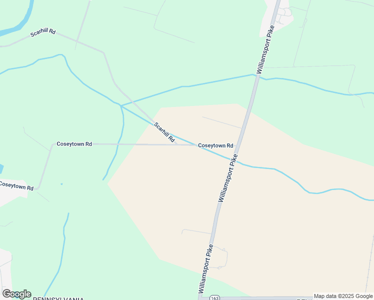 map of restaurants, bars, coffee shops, grocery stores, and more near 2808 Coseytown Road in Greencastle