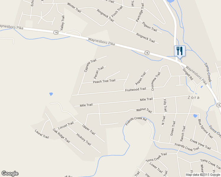 map of restaurants, bars, coffee shops, grocery stores, and more near 58 Fruitwood Trail in Fairfield