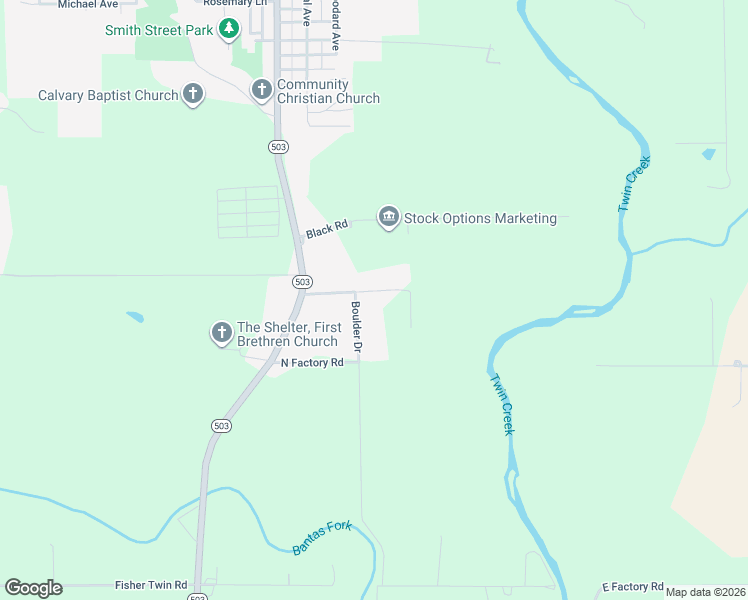 map of restaurants, bars, coffee shops, grocery stores, and more near 1112 Stone Drive in West Alexandria