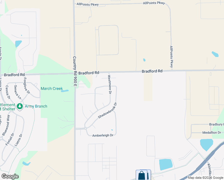 map of restaurants, bars, coffee shops, grocery stores, and more near 2142 Westmere Drive in Plainfield