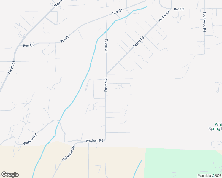 map of restaurants, bars, coffee shops, grocery stores, and more near 4994 Foster Road in Paradise