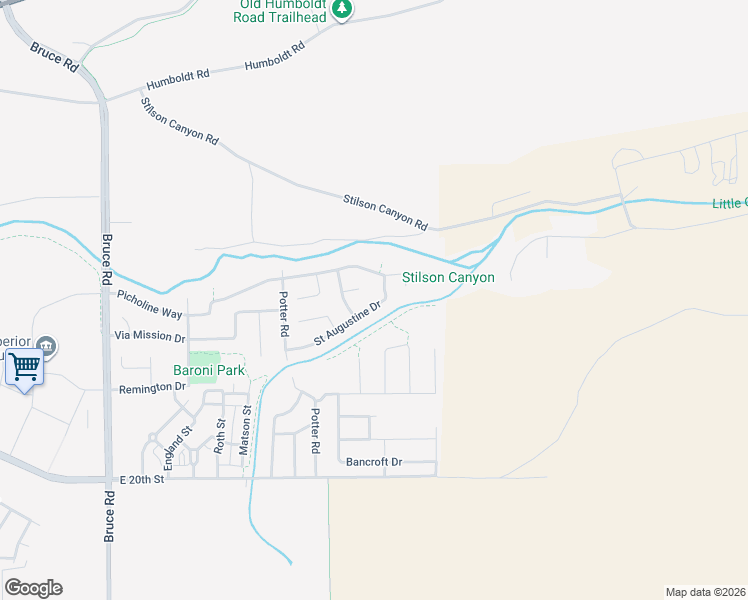 map of restaurants, bars, coffee shops, grocery stores, and more near 356 Saint Augustine Drive in Chico