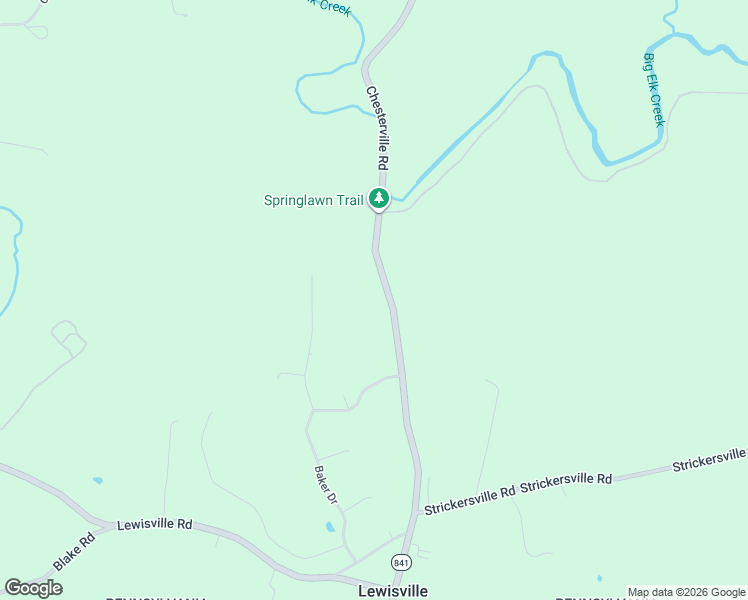 map of restaurants, bars, coffee shops, grocery stores, and more near 990 Chesterville Road in Lincoln University