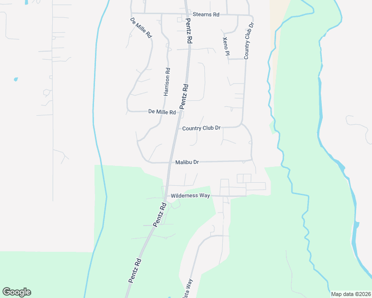 map of restaurants, bars, coffee shops, grocery stores, and more near 5202 Trafalgar Square in Paradise
