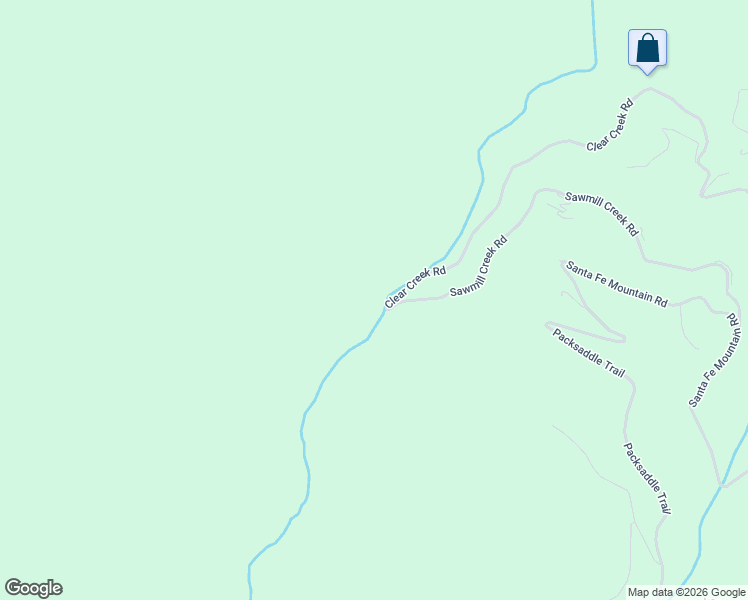 map of restaurants, bars, coffee shops, grocery stores, and more near 2385 Clear Creek Road in Evergreen
