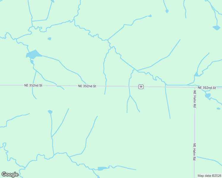 map of restaurants, bars, coffee shops, grocery stores, and more near Northeast 352nd Street in Osborn
