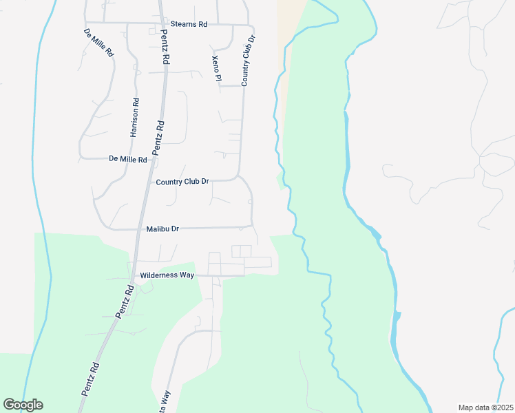 map of restaurants, bars, coffee shops, grocery stores, and more near 5216 Royal Canyon Lane in Paradise