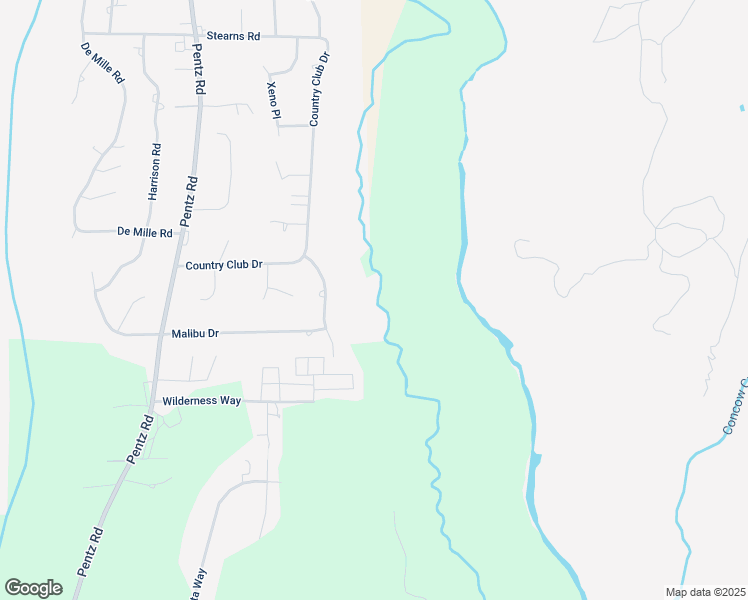 map of restaurants, bars, coffee shops, grocery stores, and more near 5216 Royal Canyon Lane in Paradise