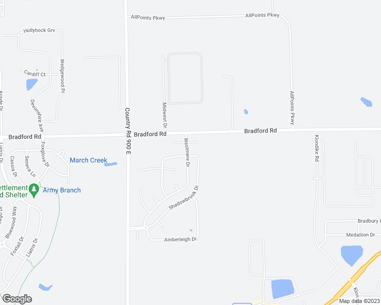 map of restaurants, bars, coffee shops, grocery stores, and more near 2085 Westmere Drive in Plainfield