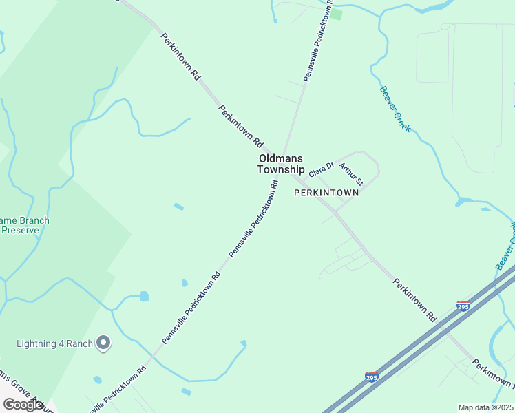 map of restaurants, bars, coffee shops, grocery stores, and more near 182 Pennsville Pedricktown Road in Pedricktown