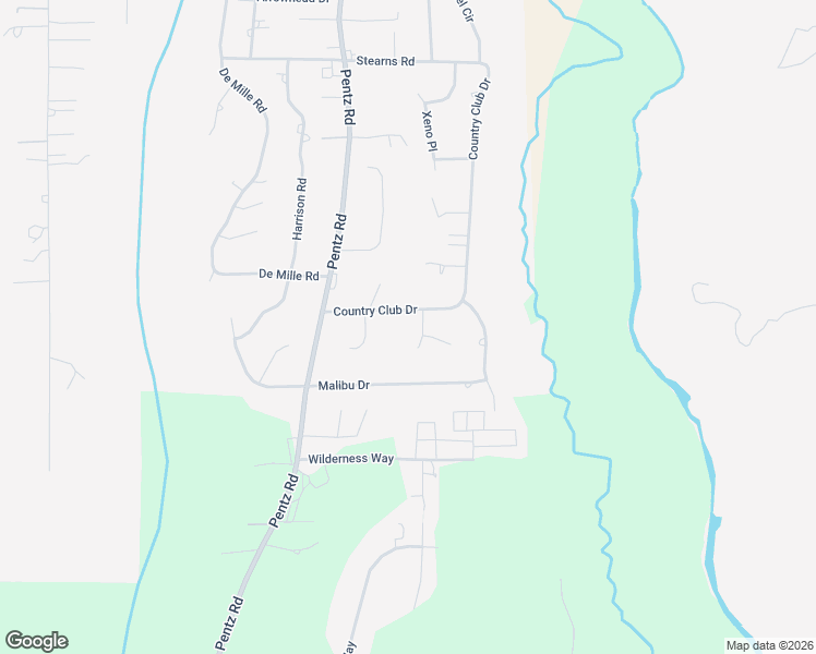 map of restaurants, bars, coffee shops, grocery stores, and more near 5247 Falcons View Court in Paradise
