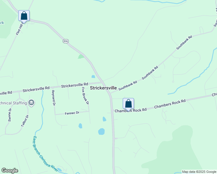map of restaurants, bars, coffee shops, grocery stores, and more near 1344 New London Road in Landenberg