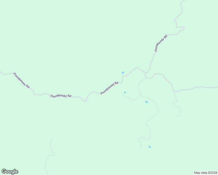 map of restaurants, bars, coffee shops, grocery stores, and more near Poonkinney Road in Mendocino County
