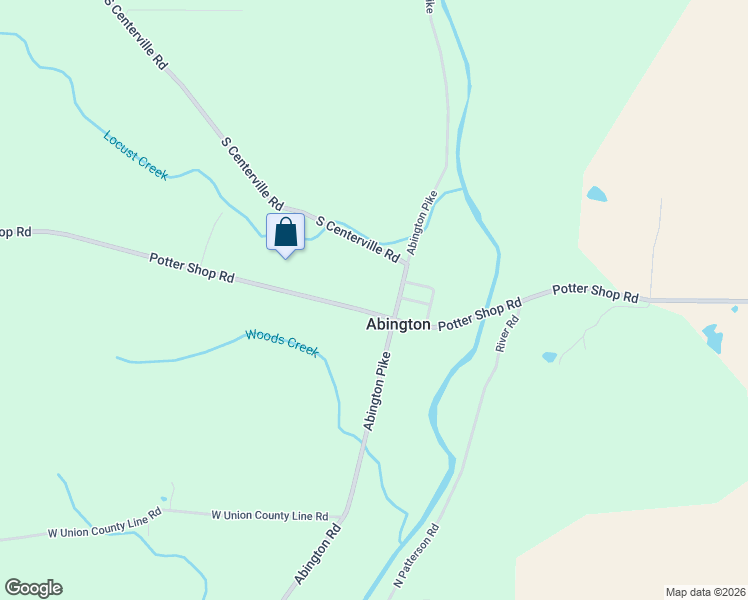 map of restaurants, bars, coffee shops, grocery stores, and more near 4691 Potter Shop Road in Centerville