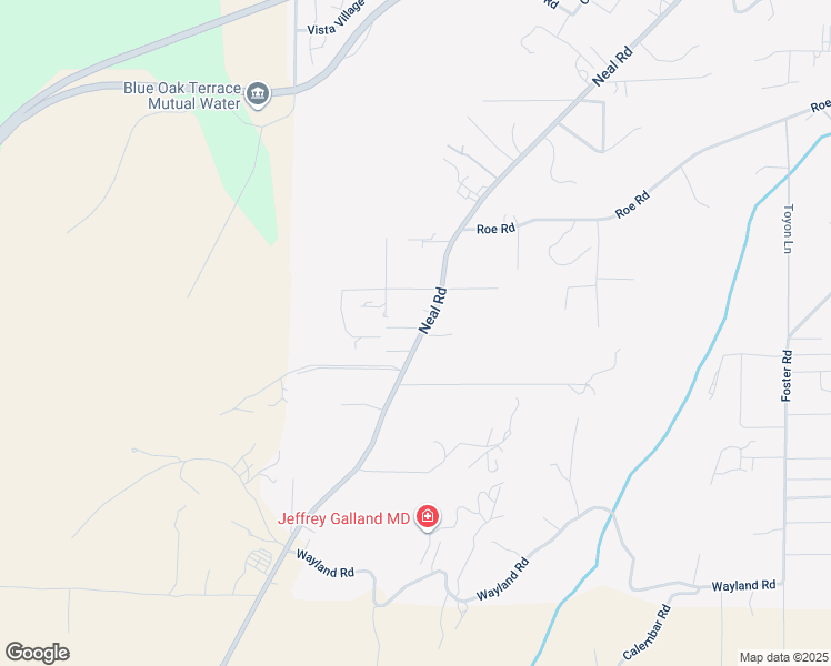 map of restaurants, bars, coffee shops, grocery stores, and more near 3481 Neal Road in Paradise