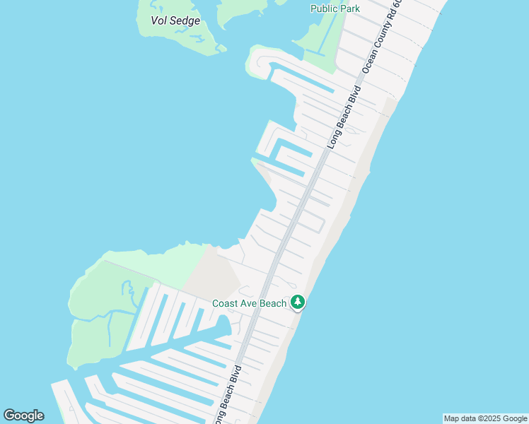 map of restaurants, bars, coffee shops, grocery stores, and more near 1 Seaview Drive South in Beach Haven