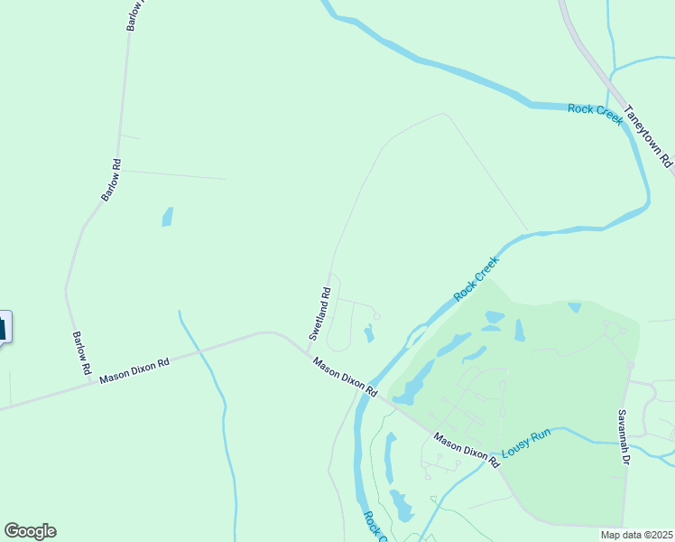 map of restaurants, bars, coffee shops, grocery stores, and more near 8 River Road in Gettysburg