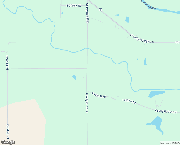 map of restaurants, bars, coffee shops, grocery stores, and more near 2646 County Road 625 East in Rochester