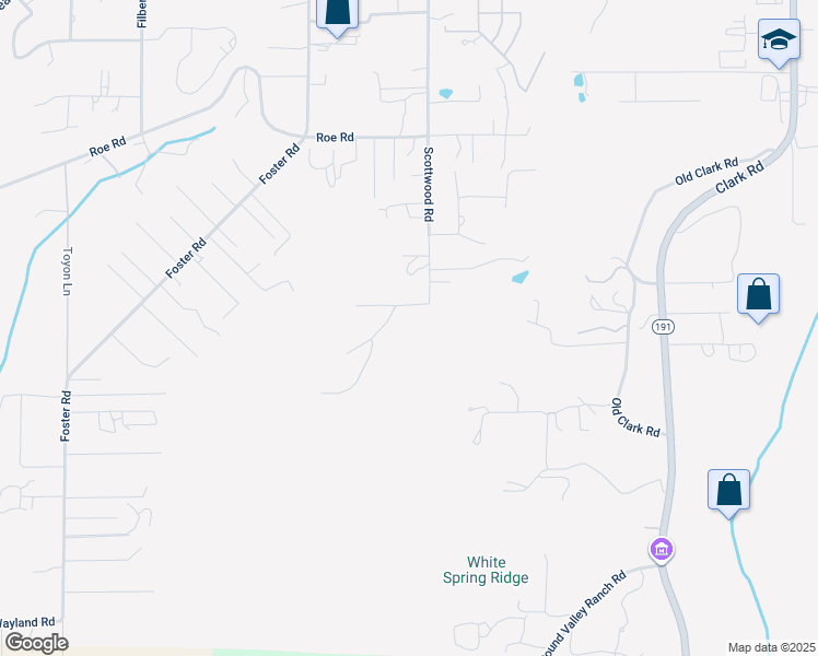 map of restaurants, bars, coffee shops, grocery stores, and more near 5158 Eden Road in Paradise