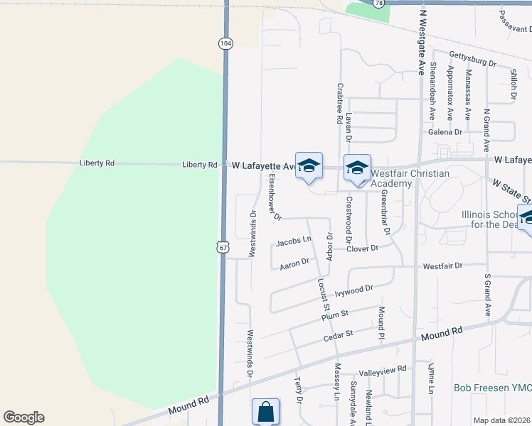 map of restaurants, bars, coffee shops, grocery stores, and more near 424-516 Westwinds Drive in Jacksonville